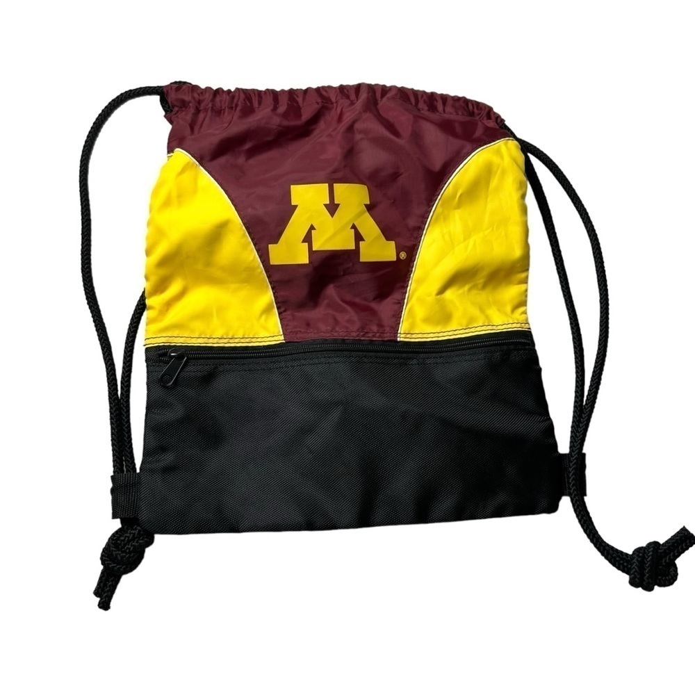 Minnesota Golden Gophers Nike Thermal Long Sleeve Hockey Drawstring Backpack MN - Picture 8 of 11